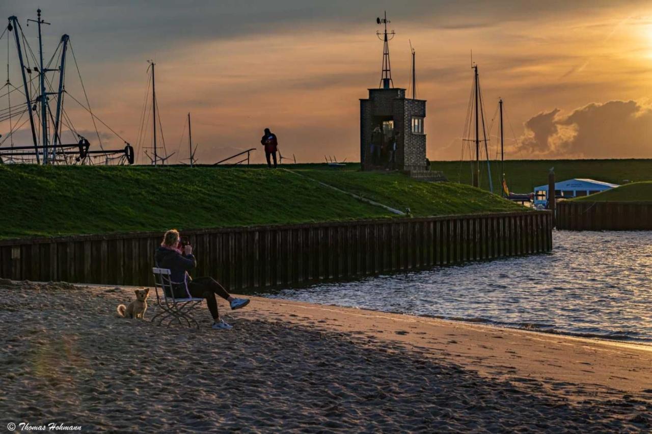 Ferienwohnung Reethuus 7, Fewo Vermittlung Nordsee Dangast Exterior photo